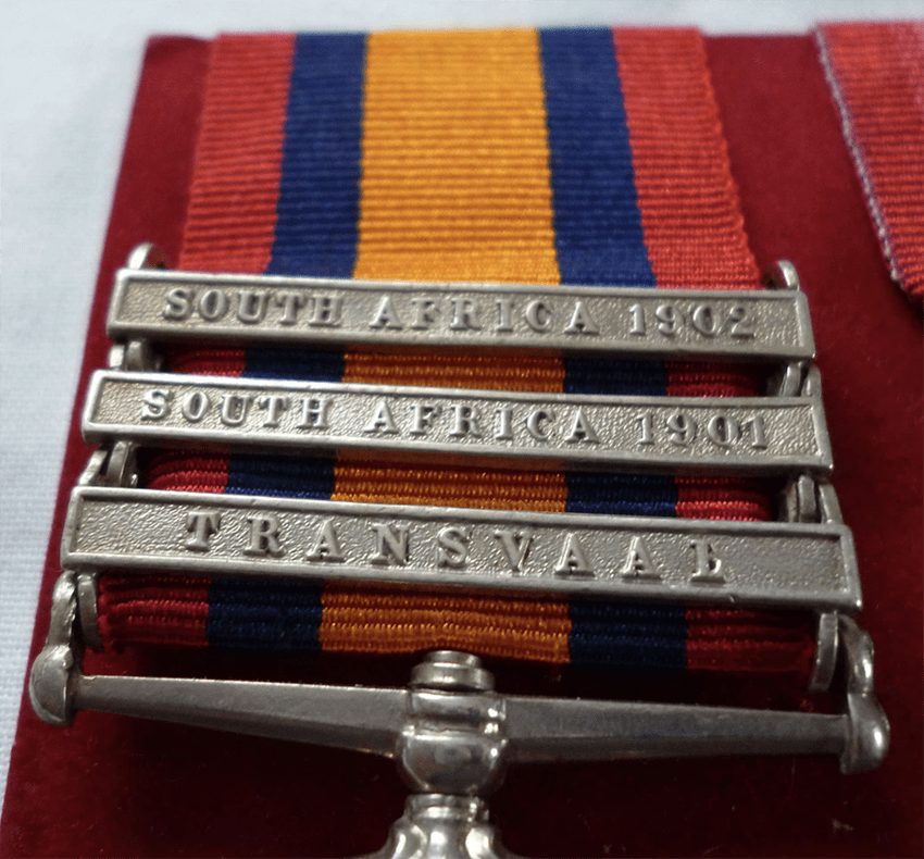 Transvaal Queen's South Africa British medal for sale