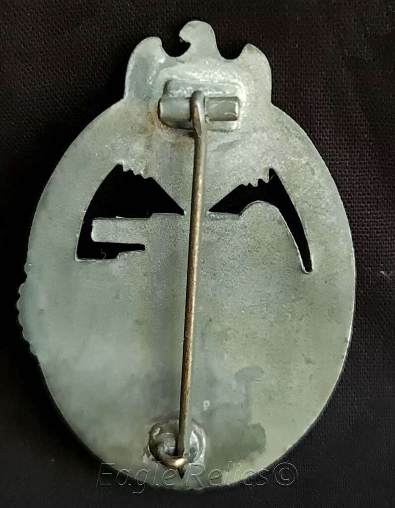 Silver Panzer Assault Badge for sale