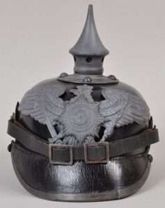 Prussian Grey Guard Pickelhaube helmet for sale