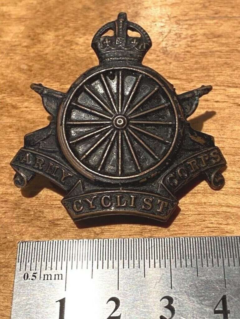 WW1 Army Cyclist Corps cap badge for sale