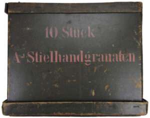 WW1 German Stick Grenade Carrying Box for Sale