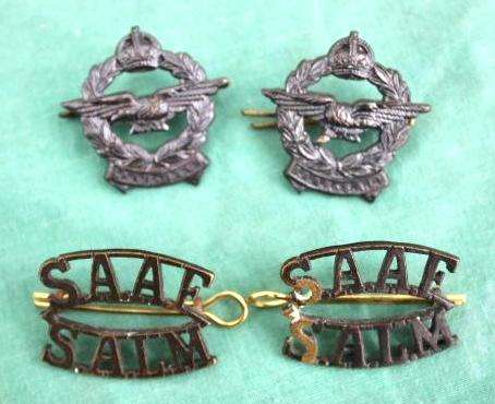 South African Air Force shoulder title for sale