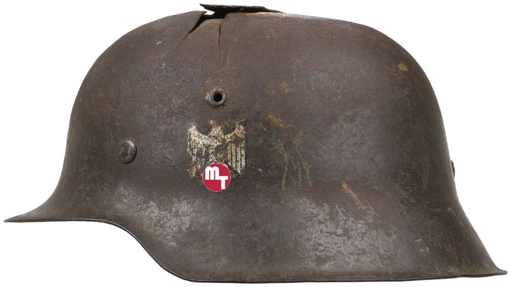 M42 German Single Decal Helmet for sale