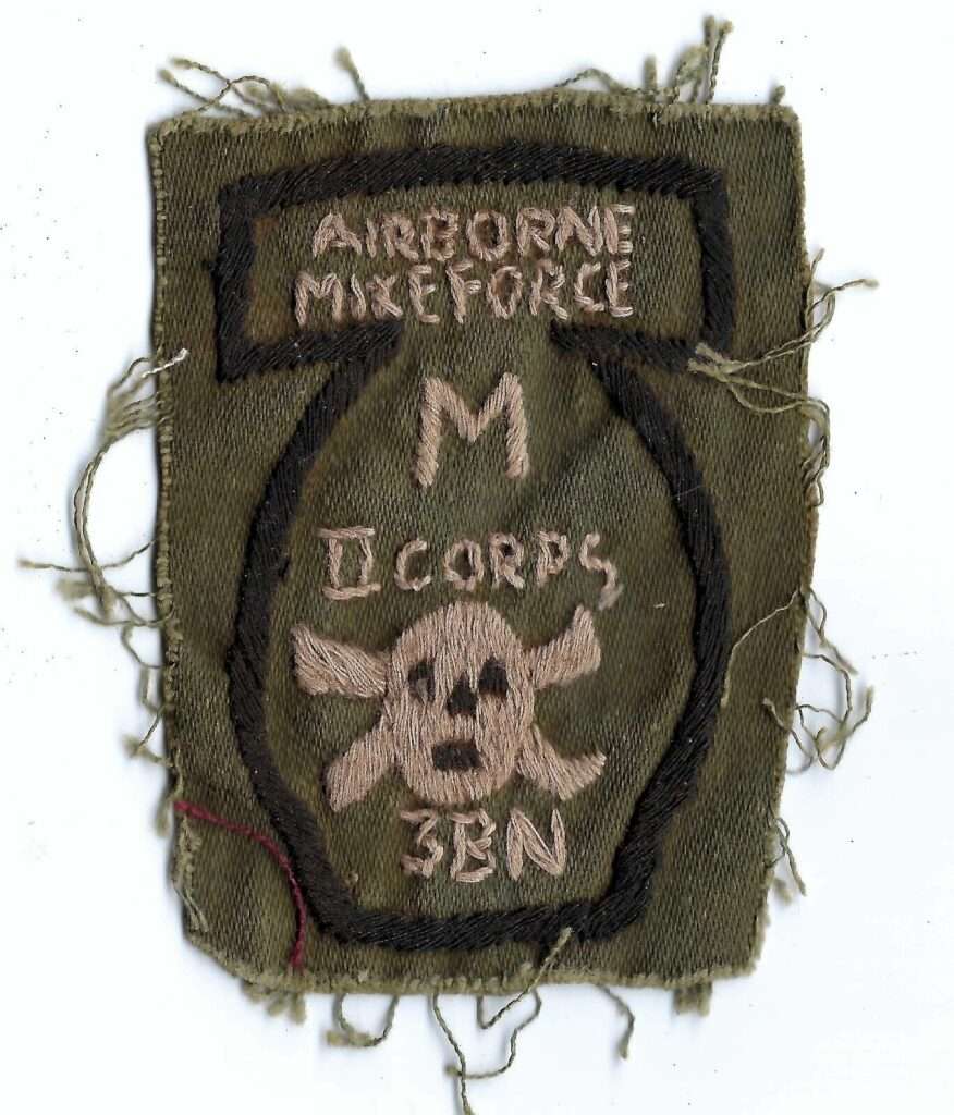 Vietnam War Army Airborne Mike Force 3rd BN 2nd Corps Patch