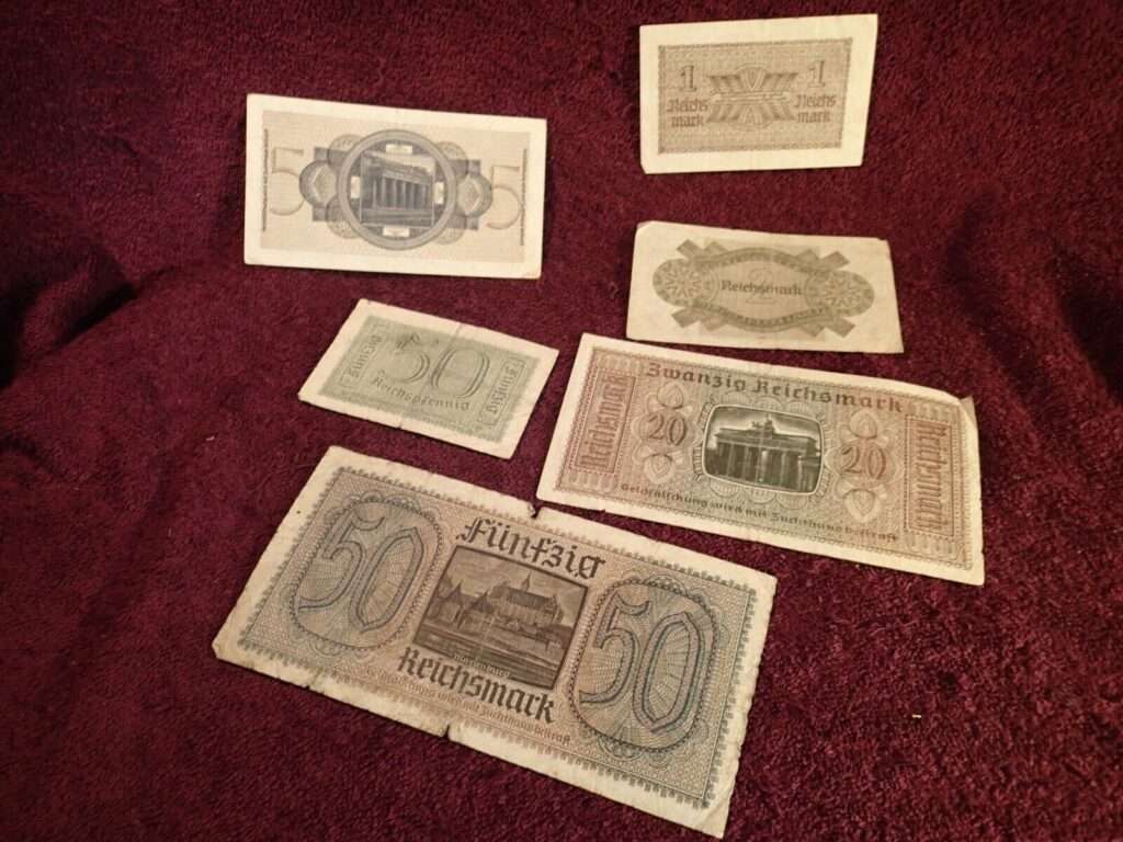 WW2 German money for sale