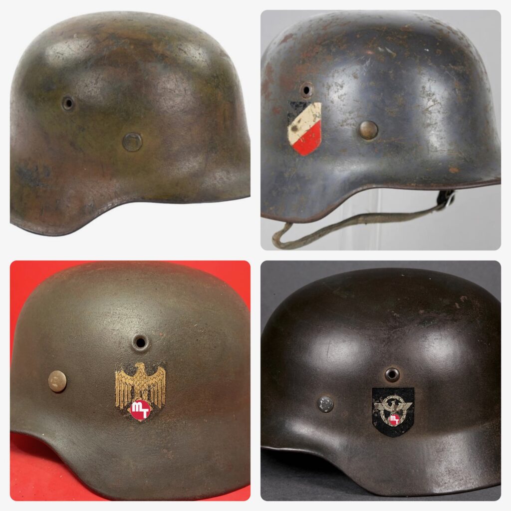 WW2 German helmet sizes
