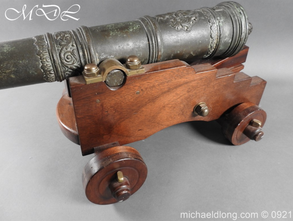 Spanish 18th Century Bronze Cannon for sale