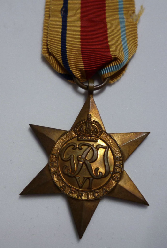 WW2 africa star medal