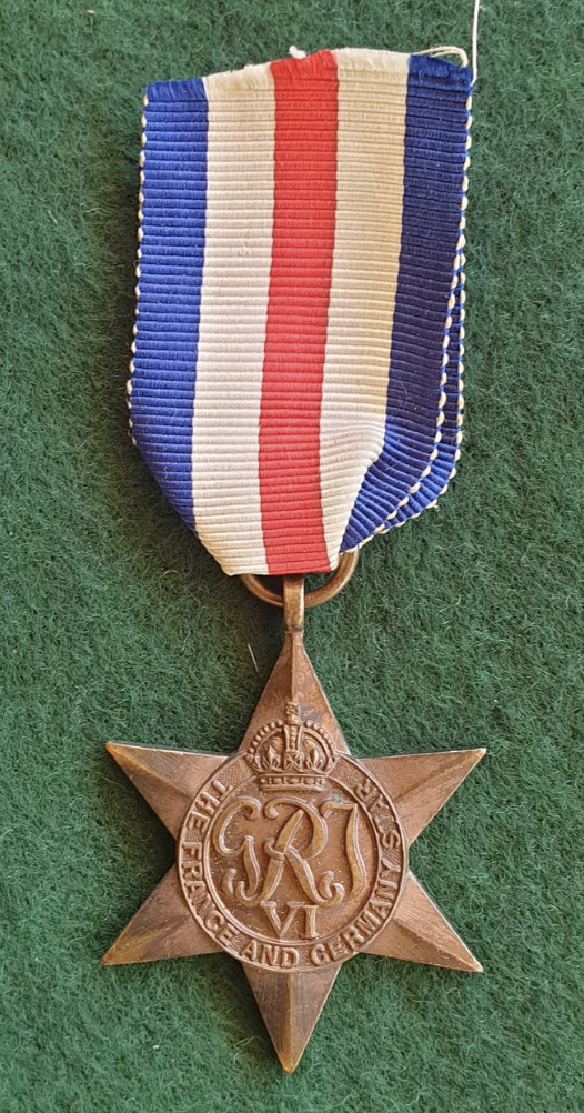 WW2 France & Germany Star Medal