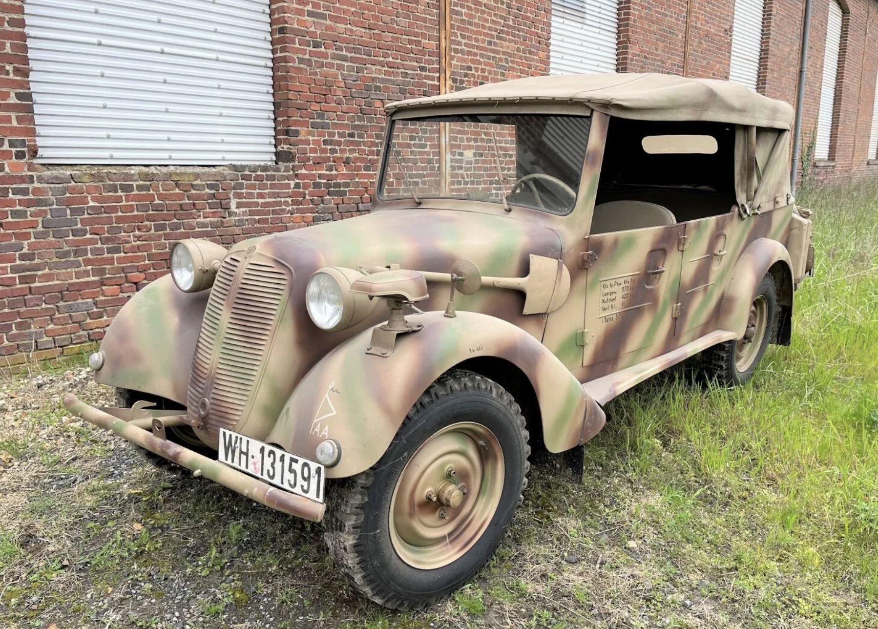 WW2 Kubelwagon for sale